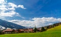 Village Bad Hindelang in the Bavarian Alps - Germany