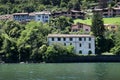 Village on banks of the Lake in Bellagio on Lake Como in Northern Italy