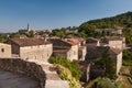 Village of Banne, France Royalty Free Stock Photo