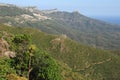 The village of Baunei on the island of Sardinia Royalty Free Stock Photo