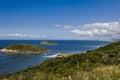 Village beach, Imbituba, southern Santa Catarina state in Brazil