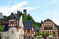 Village Beilstein at Mosel River Royalty Free Stock Photo