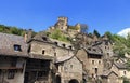The village of Belcastel Royalty Free Stock Photo