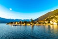 The village of Bellano, on Lake Como Royalty Free Stock Photo