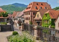 Village of Bergheim in Alsace