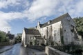 The village of Bibury, Cotswolds, Arlington Row England Royalty Free Stock Photo