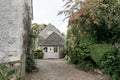 The village of Bibury, Cotswolds, Arlington Row England Royalty Free Stock Photo