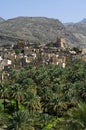 The village Bilad Sayt Royalty Free Stock Photo