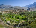 The village Bilad Sayt, Oman Royalty Free Stock Photo