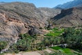 The village Bilad Sayt, Oman Royalty Free Stock Photo