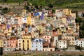 The village of Bosa, Sardinia