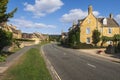 The village of Broadway in the Cotswolds Royalty Free Stock Photo