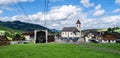 The village of Brulisau, Switzerland