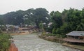 Village Bukit Lawang, the north Sumatra