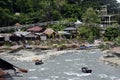 Village of Bukit Lawang, Sumatra, Indonesia Royalty Free Stock Photo