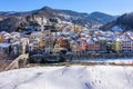 Village of Campo Ligure under the snow