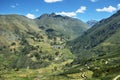 Village of Carania and surroundings, Peru Royalty Free Stock Photo