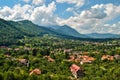 Village in the Carpathian Mountains, Romania