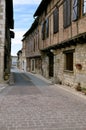 Village of Castelnau of Montmiral in France Royalty Free Stock Photo