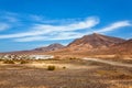 Village Castillo del Aguila, Island Lanzarote, Canary Islands, Spain, Europe Royalty Free Stock Photo