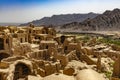 Village and Castle of Kharanaq, Yazd Province, Iran Royalty Free Stock Photo