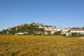 Village and castle of Montemor o velho, Beiras Royalty Free Stock Photo