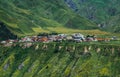 Village in Caucasus Mountains