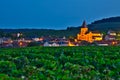 Village on the Champagne Route France