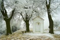Village chapel in winter01