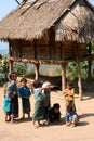 Village children in Laos