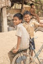 Village children Cambodia near Siem Reap