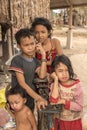 Village children Cambodia near Siem Reap