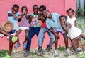 Village children in rural Haiti love to pose for the camera.