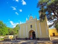 Village Church with people, Argentina