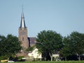Village church of small Dutch town