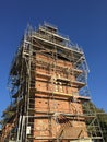 Village church under renovation, Poland