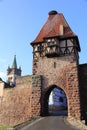 Village of ChÃÂ¢tenois in Alsace Royalty Free Stock Photo