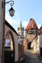 Village of ChÃÂ¢tenois in Alsace Royalty Free Stock Photo