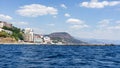 Village cliff view from the sea to the tourist center 5