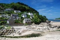 Village on the coast Brittany