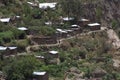Village in the Colca Canyon Royalty Free Stock Photo