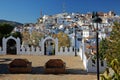 The village of Comares, Axarquia, Malaga province