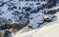 Village of Crest, Ayas valley (North Italy)