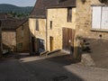 Village of Saint-Cyprien in the black Perigord in France