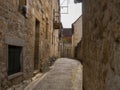 Village of Saint-Cyprien in the black Perigord in France