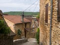 Village of Saint-Cyprien in the black Perigord in France