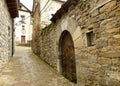 Village de Torla, village of the Aragonese Pyrenees. Ordesa Royalty Free Stock Photo