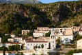 The village of Dhermi. Vlore county. Albania Royalty Free Stock Photo