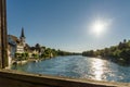 The village Diessenhofen in Switzerland, Canton Thurgau