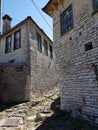 Village Dilofo old traditional in Ioannina perfecture greece Royalty Free Stock Photo